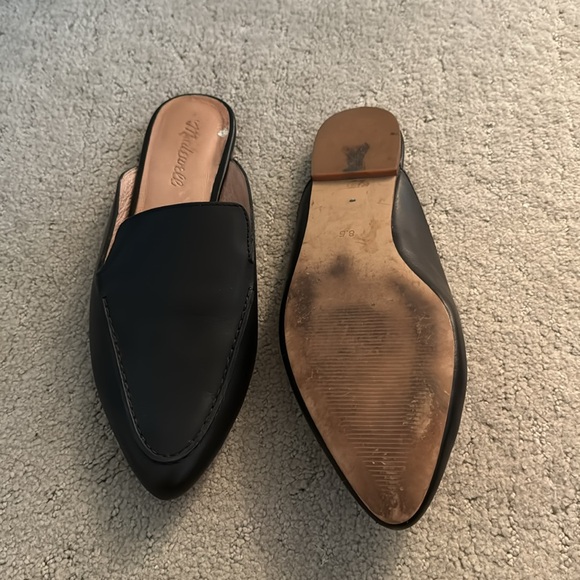 Madewell Frances Skimmer Mules in Leather - Picture 4 of 5